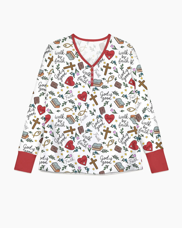 Vorlage Bambus Damen Pyjama Set