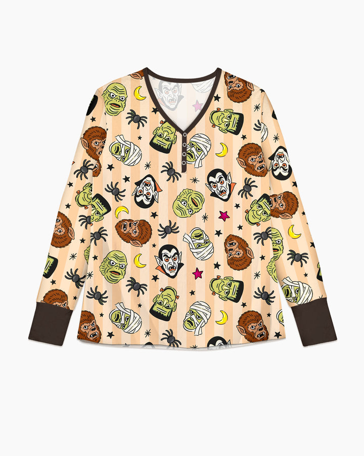 Vorlage Bambus Damen Pyjama Set
