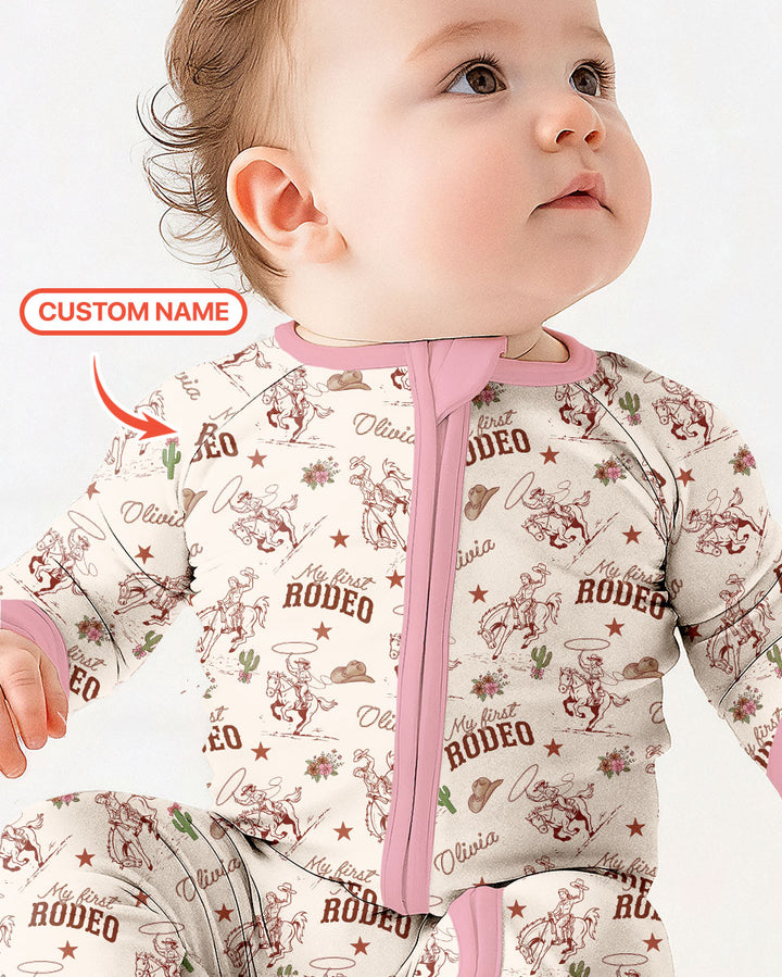 Gerippte Babykleidung mit individuellem Foto - Weich &amp; Skizzenhaft