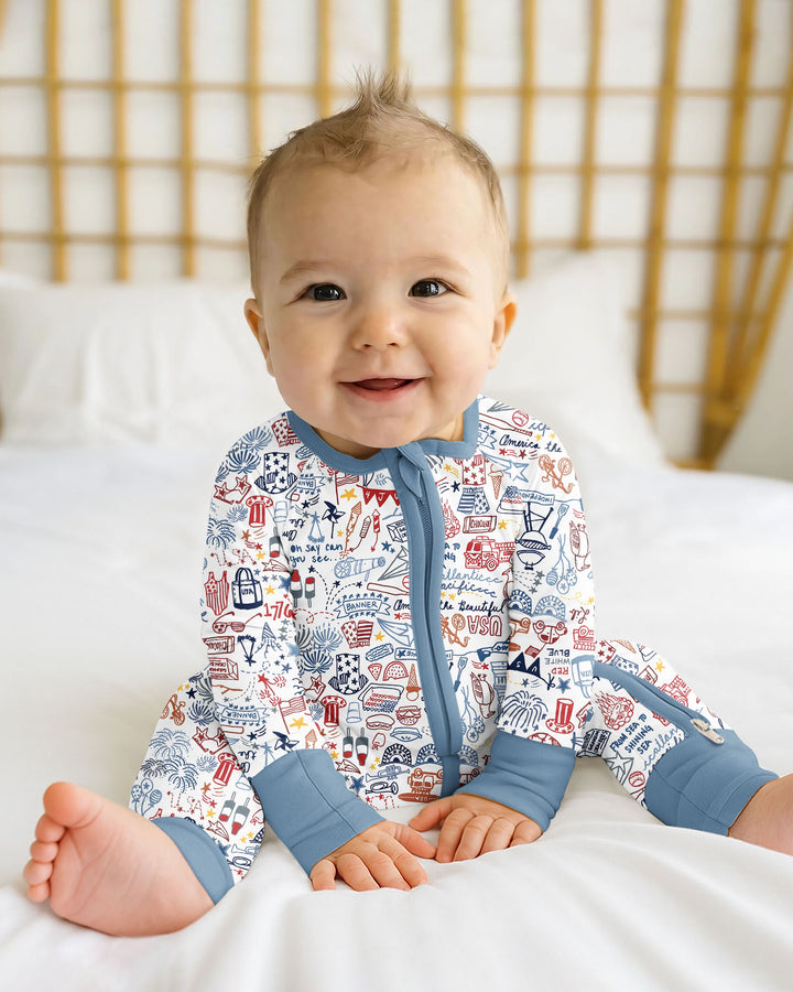 Gerippte Babykleidung mit individuellem Foto - Weich &amp; Skizzenhaft