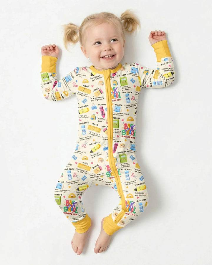 Gerippte Babykleidung mit individuellem Foto - Weich &amp; Skizzenhaft