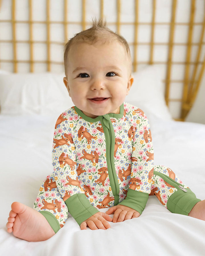 Gerippte Babykleidung mit individuellem Foto - Weich &amp; Skizzenhaft
