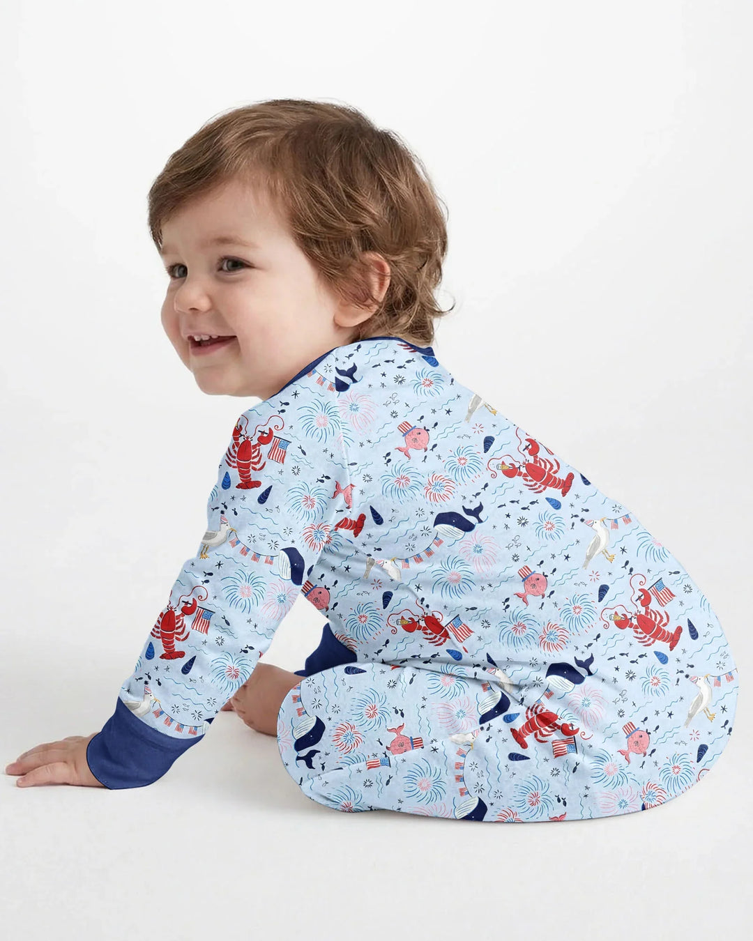 Gerippte Babykleidung mit individuellem Foto - Weich &amp; Skizzenhaft