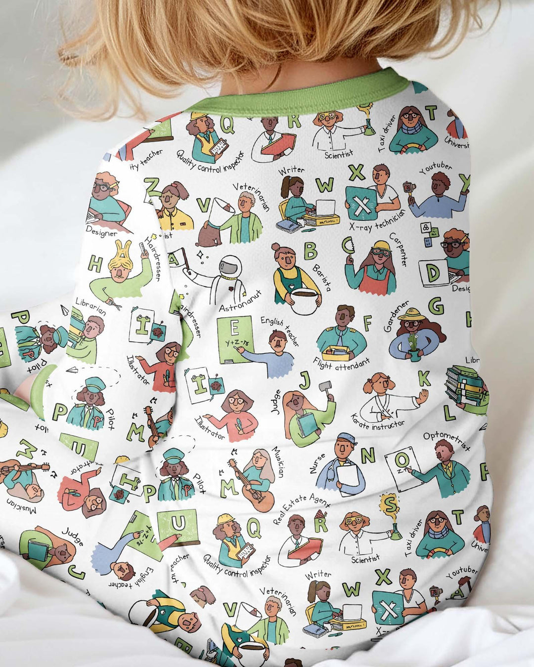 Gerippte Babykleidung mit individuellem Foto - Weich &amp; Skizzenhaft