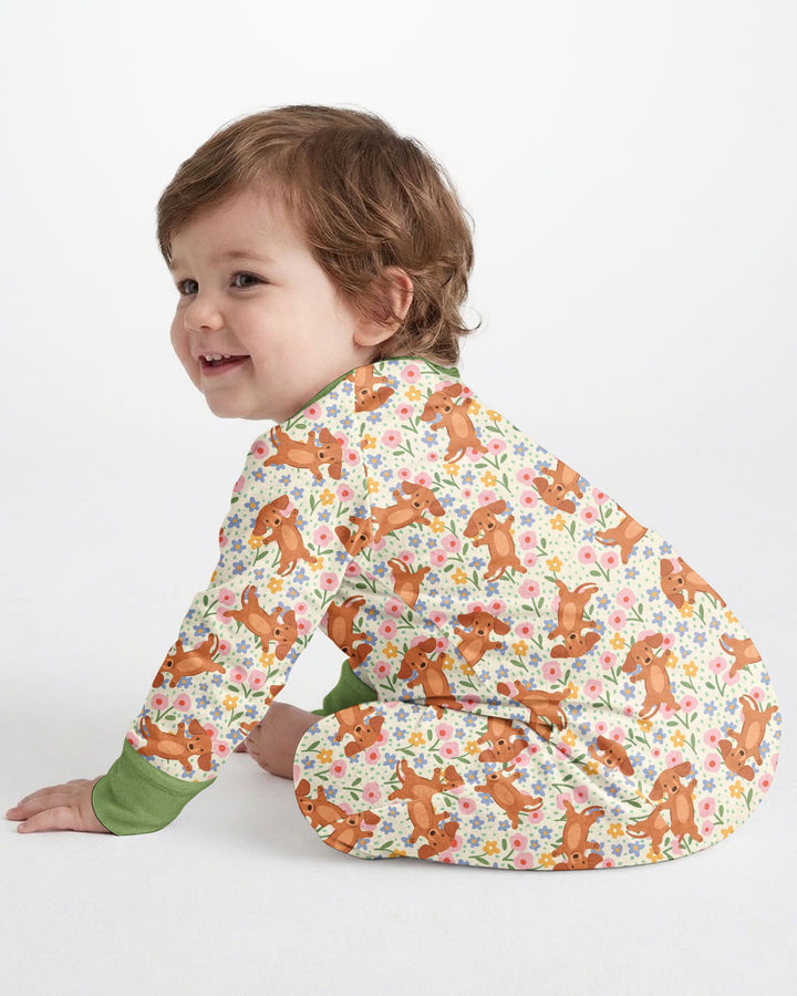 Gerippte Babykleidung mit individuellem Foto - Weich &amp; Skizzenhaft