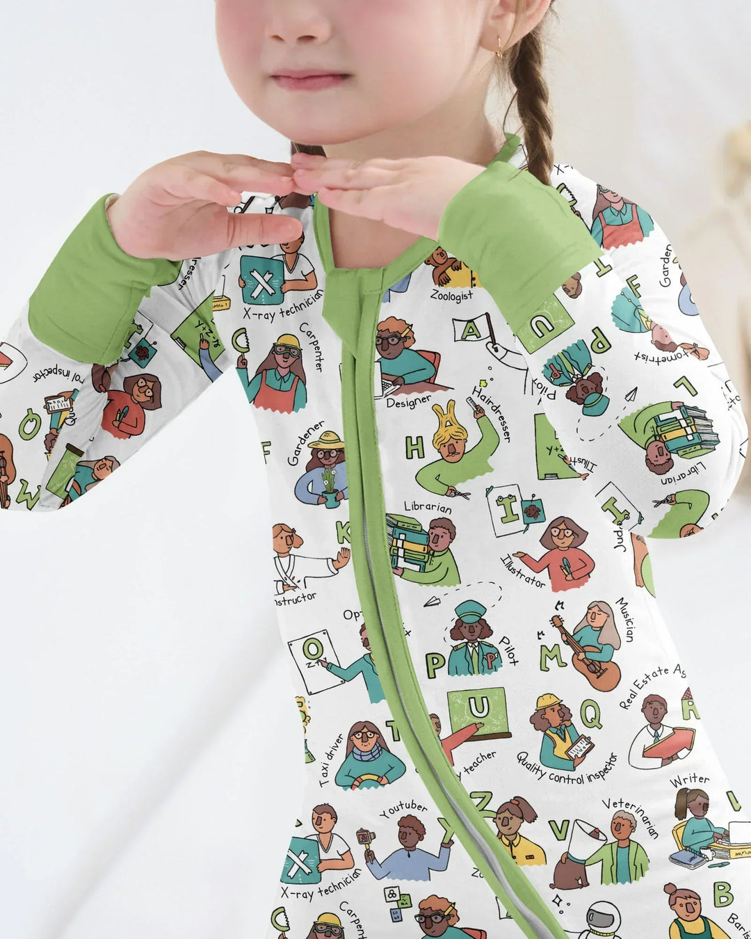Gerippte Babykleidung mit individuellem Foto - Weich &amp; Skizzenhaft