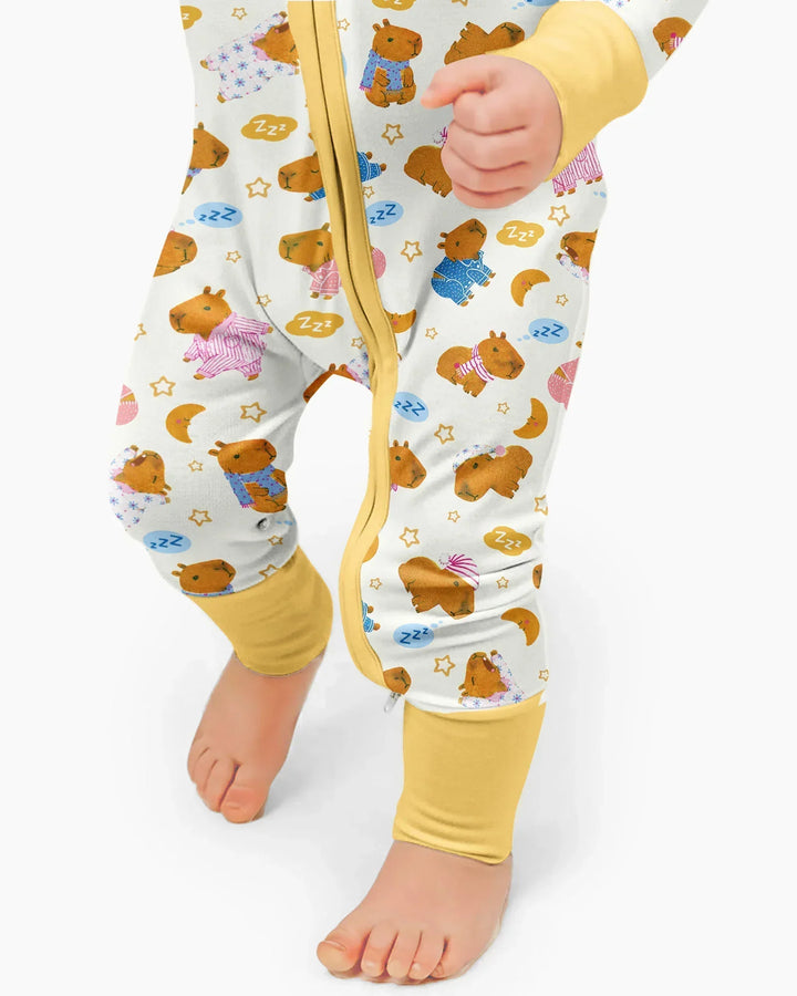 Gerippte Babykleidung mit individuellem Foto - Weich &amp; Skizzenhaft