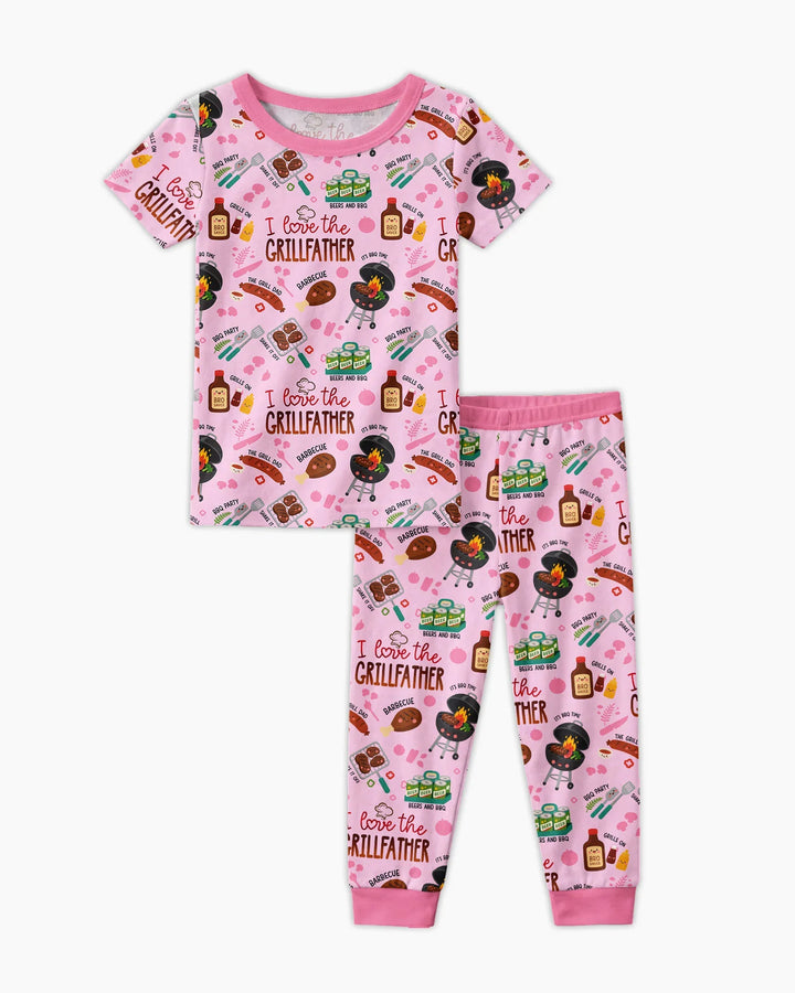 Zweiteiliges, kurzärmliges Pyjama-Set mit Marienkäfern