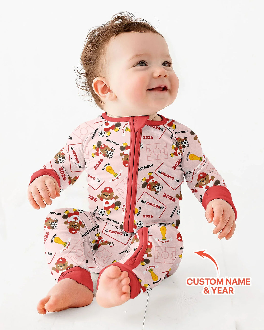 Gerippte Babykleidung mit individuellem Foto - Weich &amp; Skizzenhaft