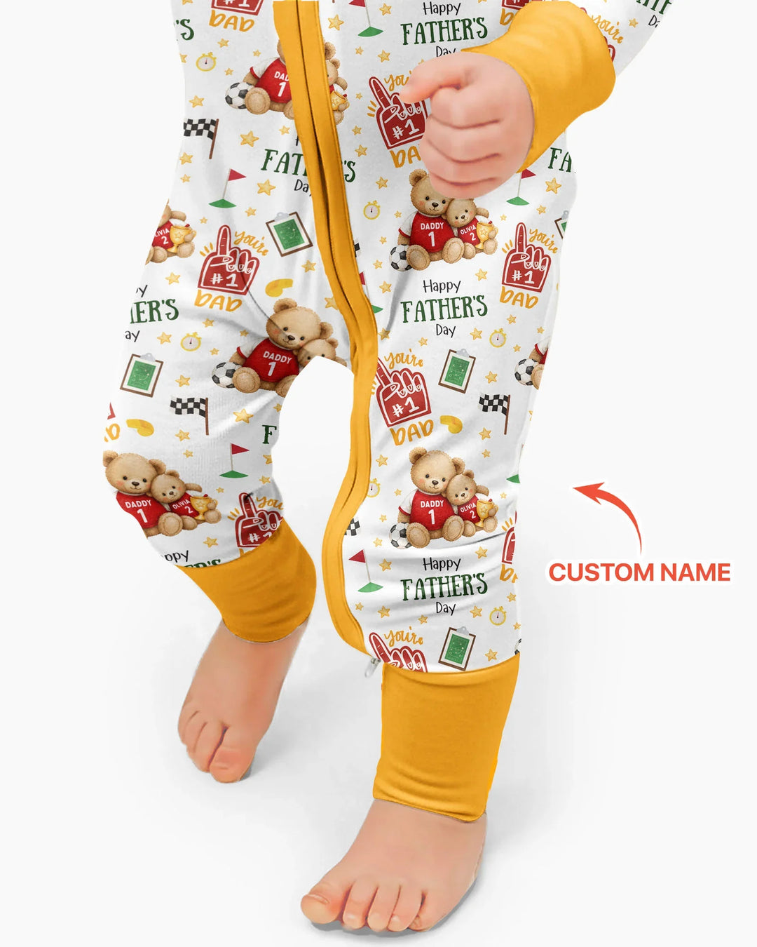 Gerippte Babykleidung mit individuellem Foto - Weich &amp; Skizzenhaft