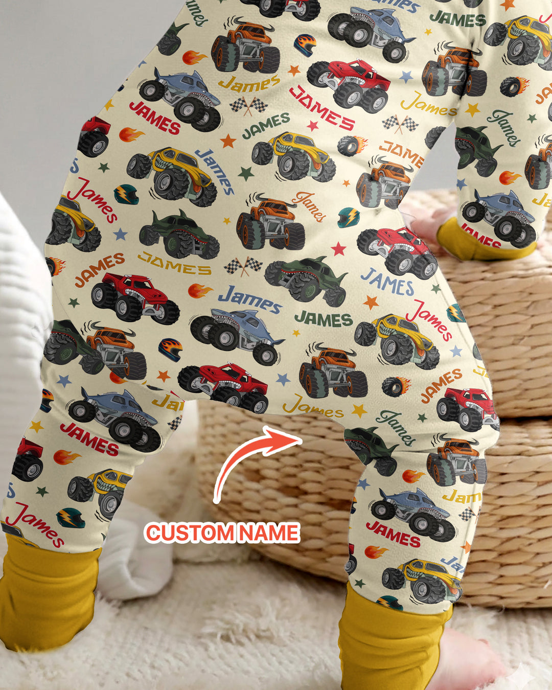 Gerippte Babykleidung mit individuellem Foto - Weich &amp; Skizzenhaft