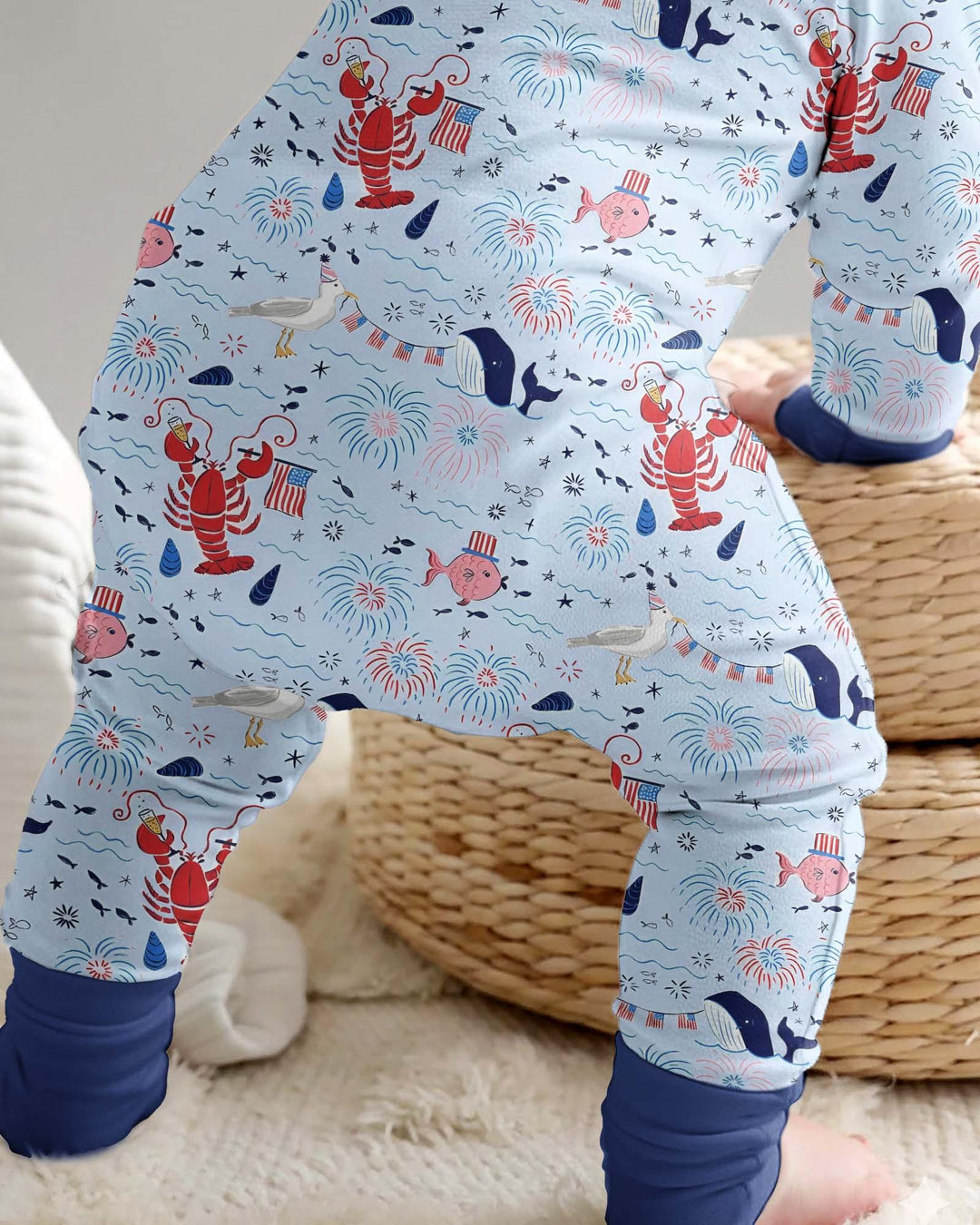 Gerippte Babykleidung mit individuellem Foto - Weich &amp; Skizzenhaft
