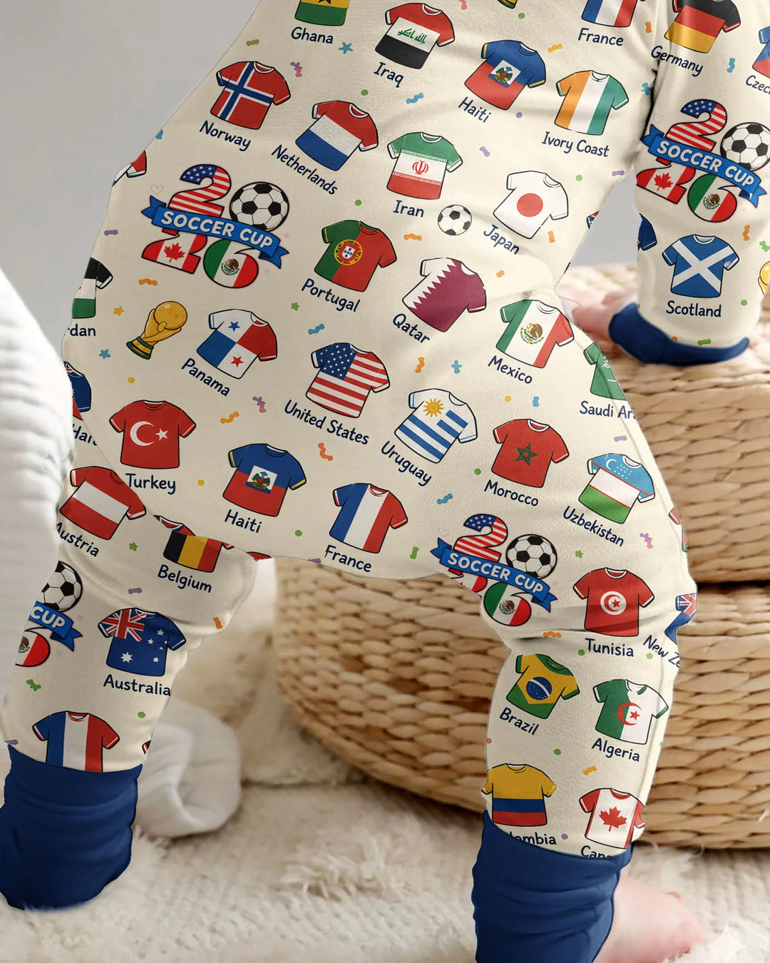 Gerippte Babykleidung mit individuellem Foto - Weich &amp; Skizzenhaft