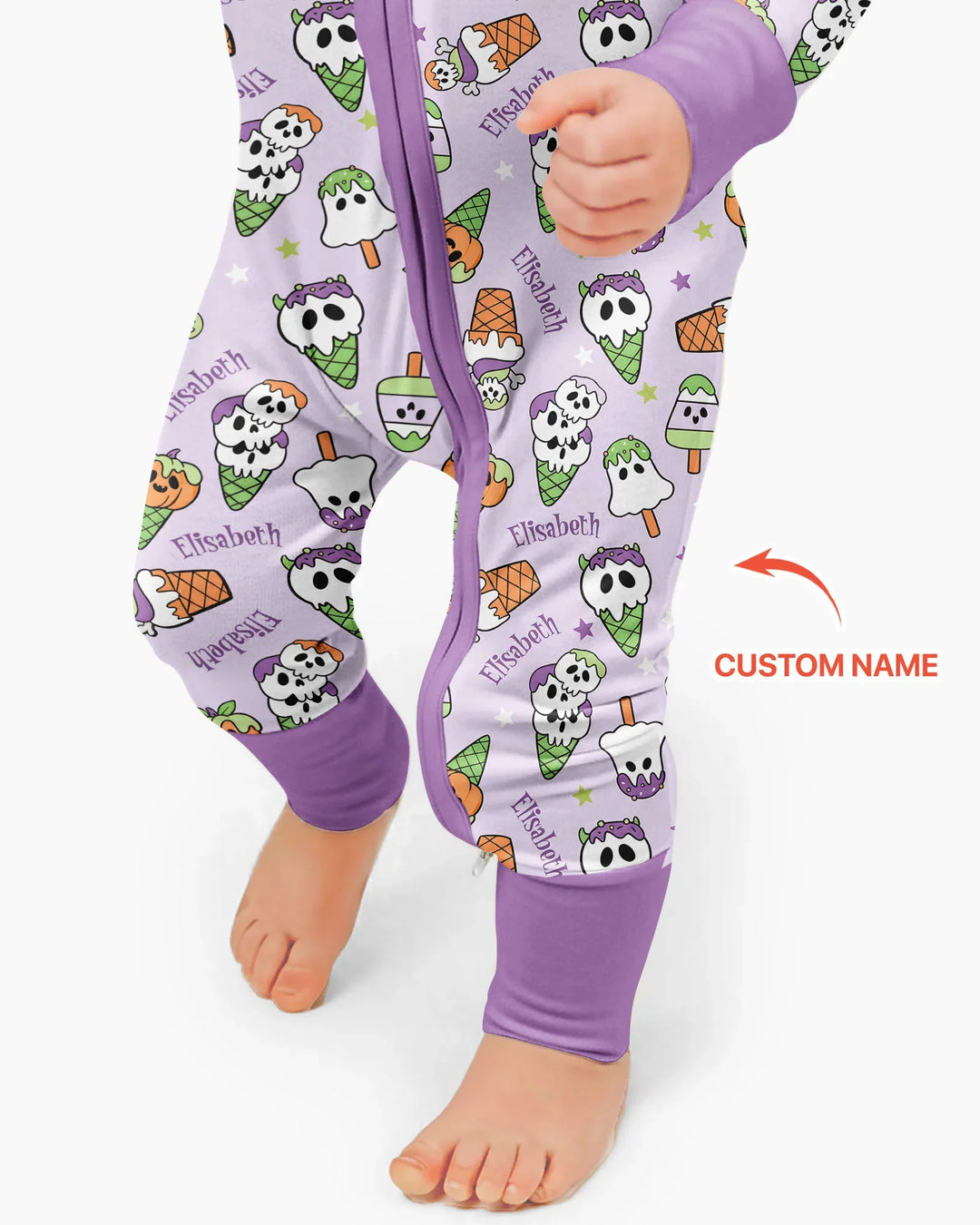 Summerween Ice cream Bamboo Convertible Zippy