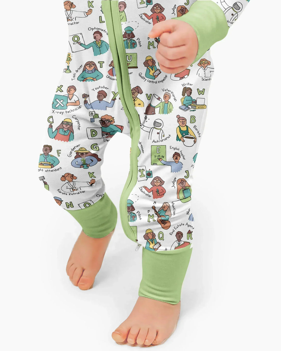 Gerippte Babykleidung mit individuellem Foto - Weich &amp; Skizzenhaft