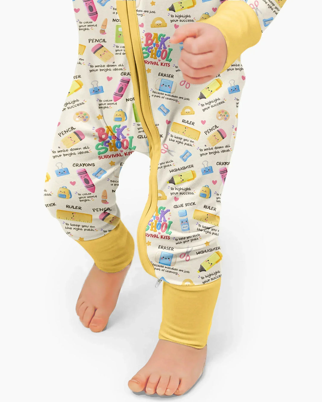 Gerippte Babykleidung mit individuellem Foto - Weich &amp; Skizzenhaft