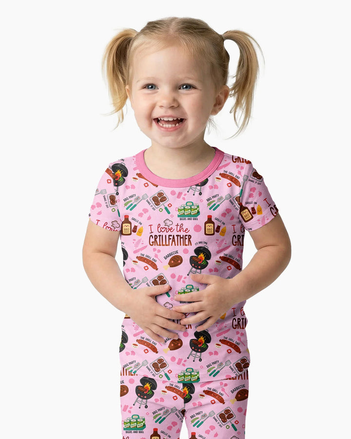 Zweiteiliges, kurzärmliges Pyjama-Set mit Marienkäfern