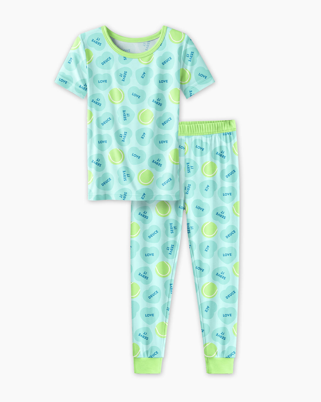 Zweiteiliges, kurzärmliges Pyjama-Set mit Marienkäfern