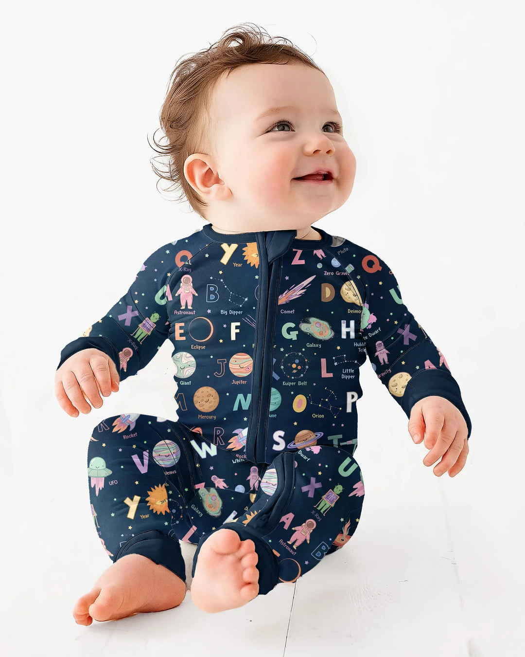 Space Alphabet Bamboo Convertible Zippy