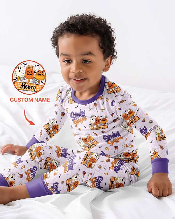 My Halloween 2026 Bamboo Two Piece Long Sleeve Pajama Set
