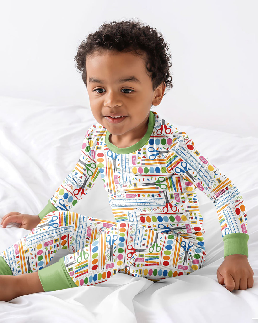 Craft Corner Bamboo Two Piece Long Sleeve Pajama Set