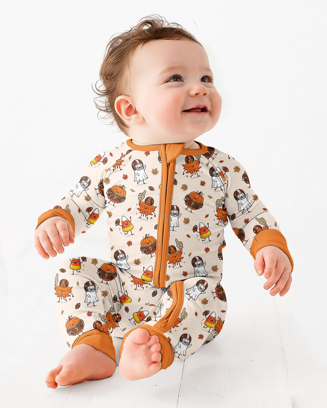 Gerippte Babykleidung mit individuellem Foto - Weich &amp; Skizzenhaft