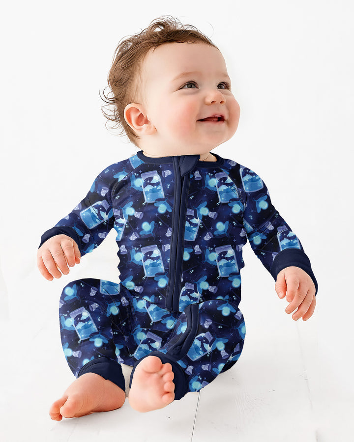 Gerippte Babykleidung mit individuellem Foto - Weich &amp; Skizzenhaft