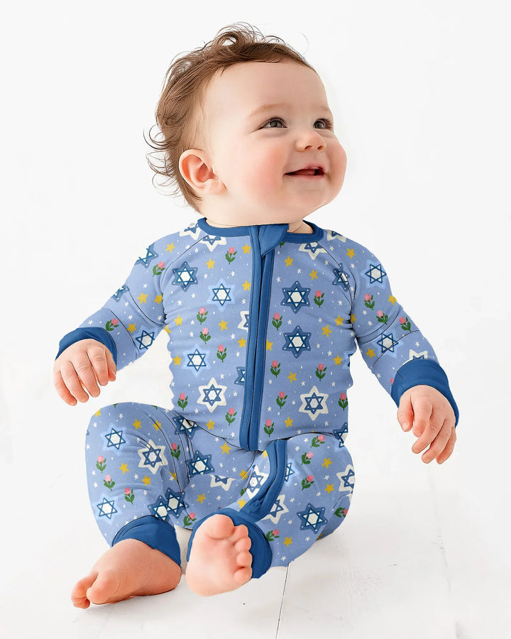 Gerippte Babykleidung mit individuellem Foto - Weich &amp; Skizzenhaft