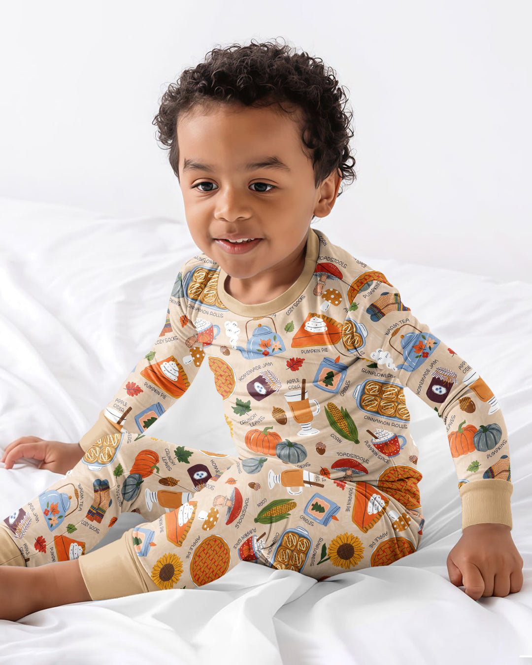 Cozy Season Mommy & Me Matching Bamboo Two Piece Long Sleeve Pajama Set