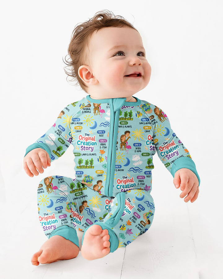 Gerippte Babykleidung mit individuellem Foto - Weich &amp; Skizzenhaft