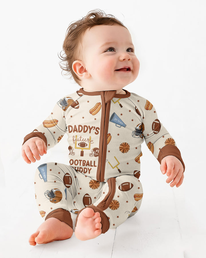 Daddy's Future Football Buddy Bamboo Convertible Zippy
