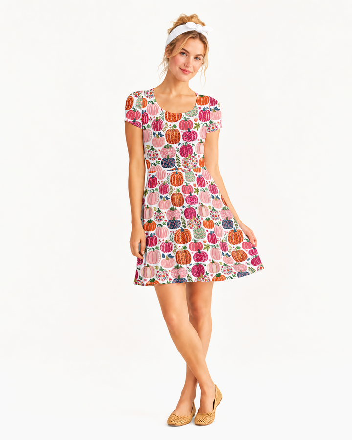 Vorlage Bambus Twirl Kleid