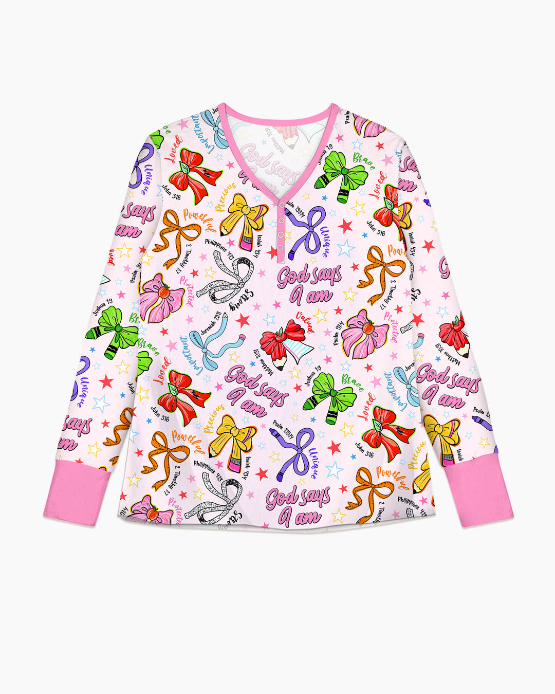Vorlage Bambus Damen Pyjama Set