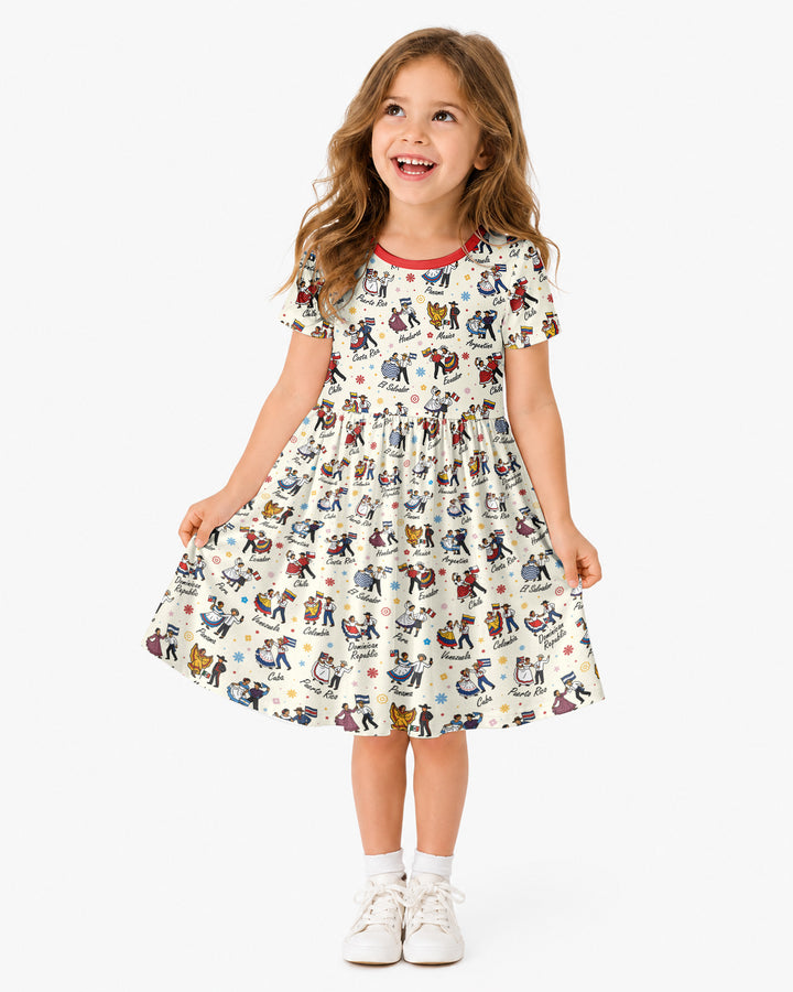 Vorlage Bambus Twirl Kleid