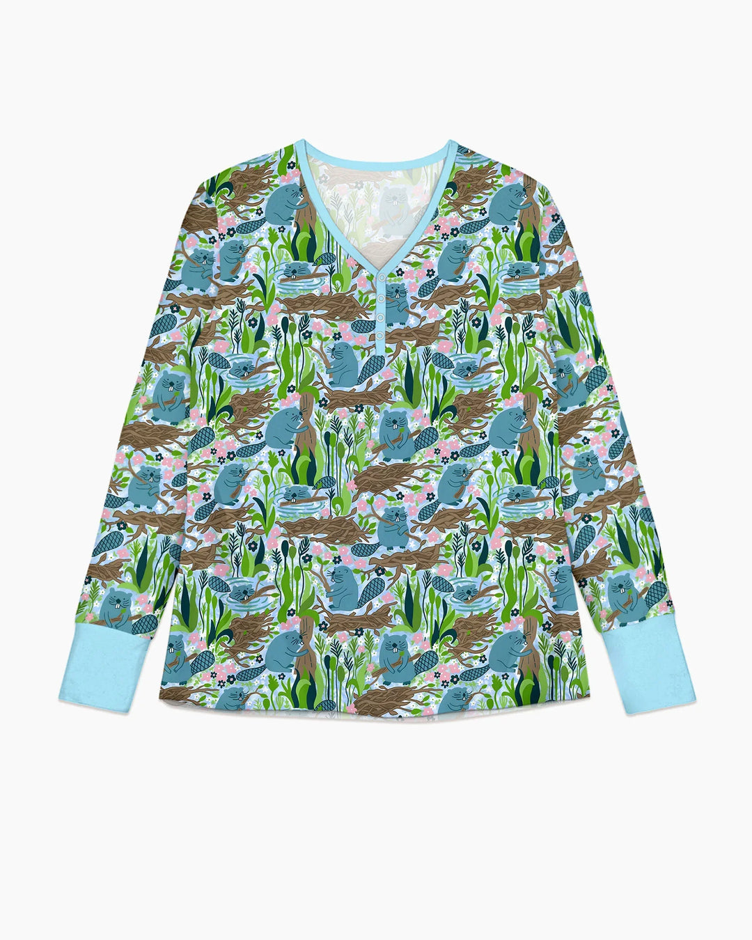Little Dam Builders Bambus Pyjama Set für Frauen