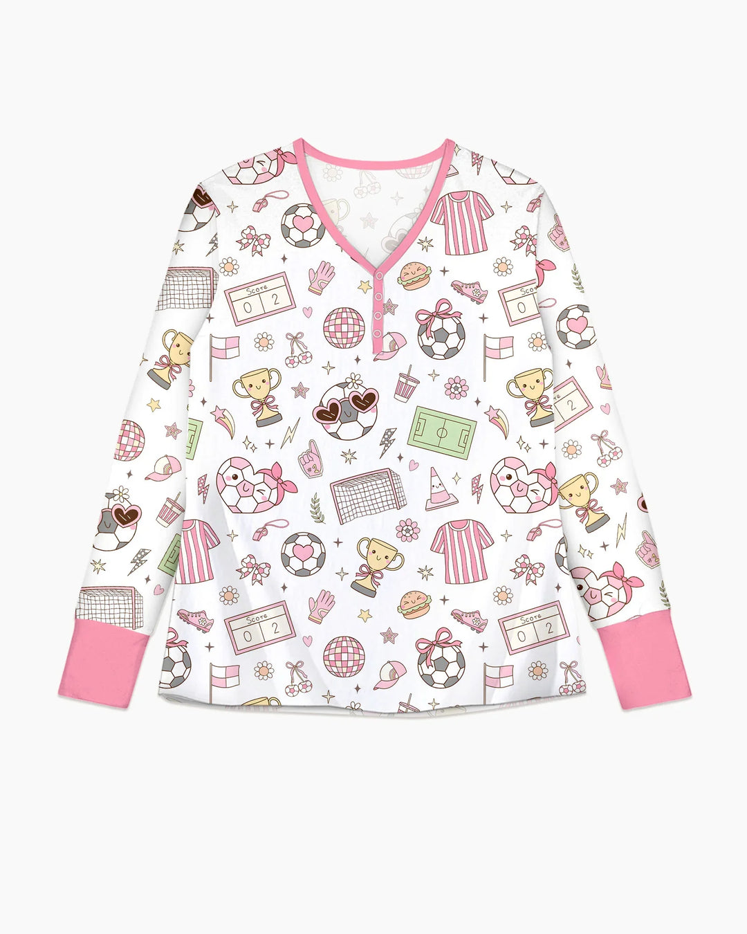 Vorlage Bambus Damen Pyjama Set