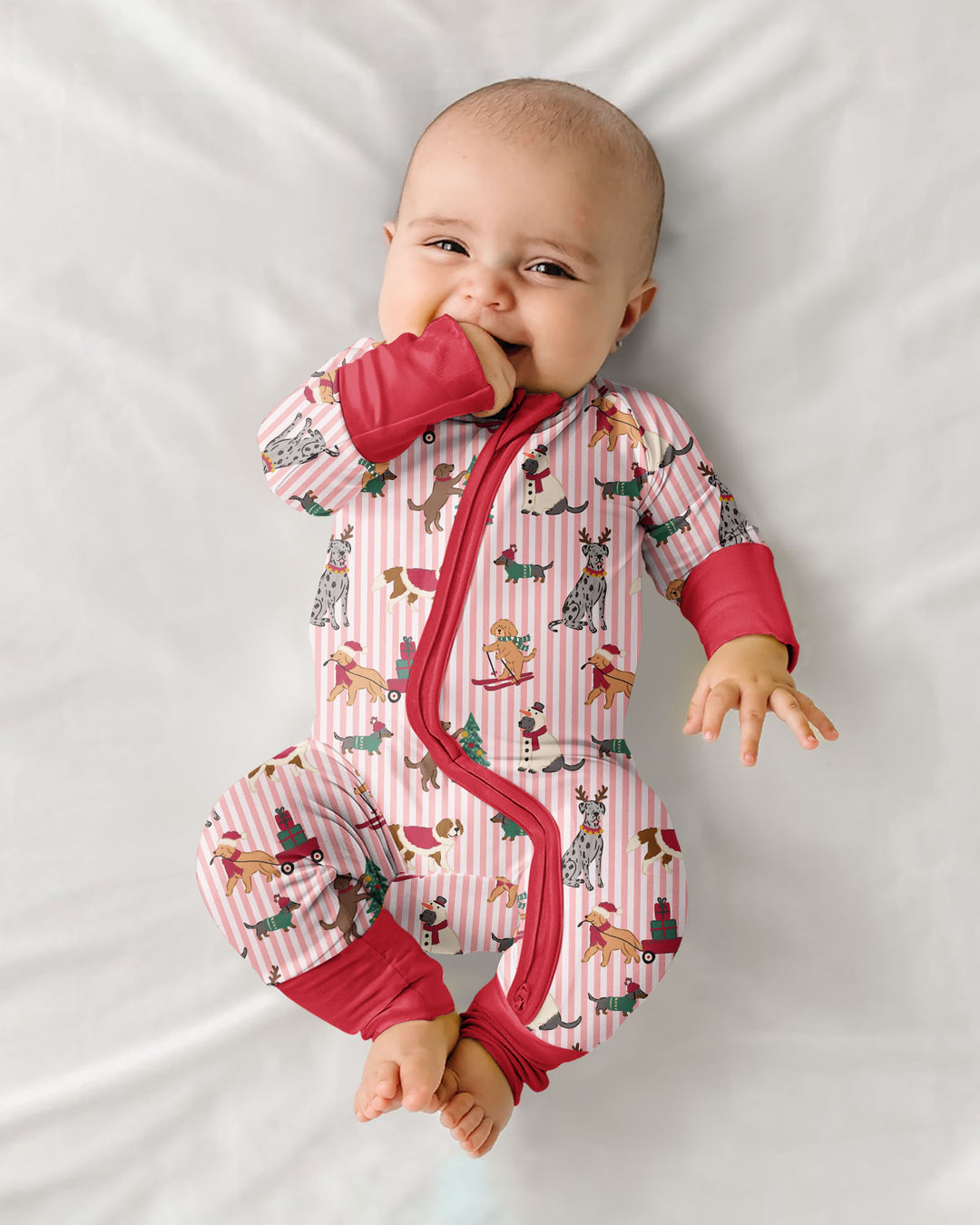 Christmas Pups & Holiday Adventures Bamboo Convertible Zippy
