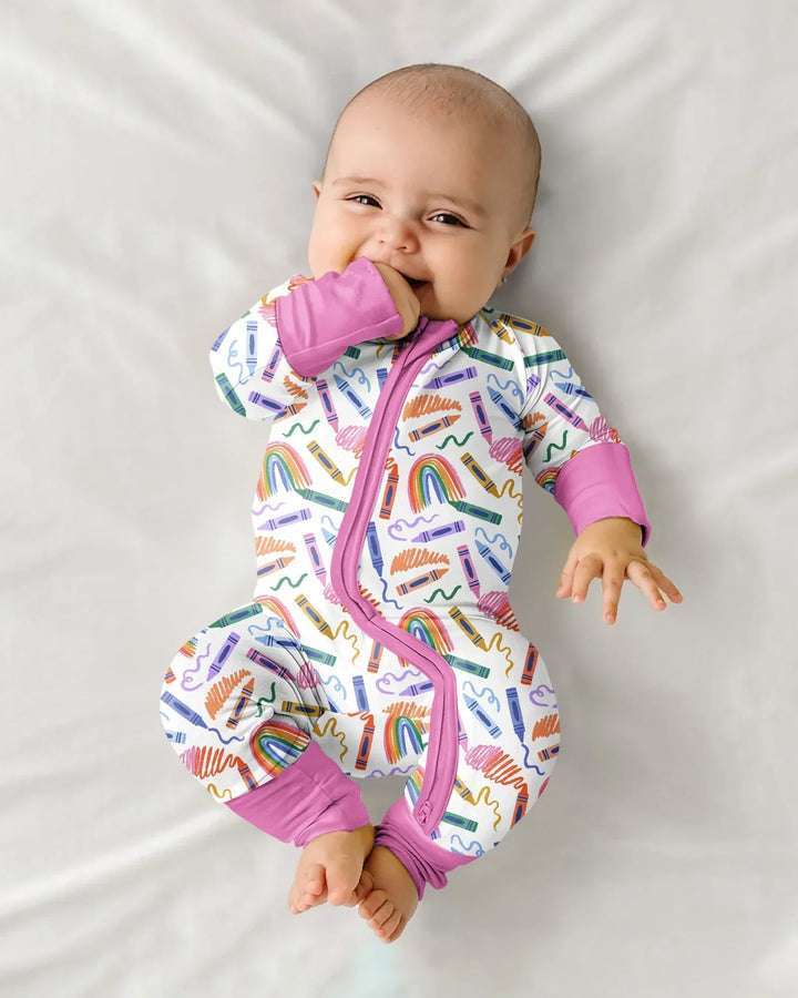 Gerippte Babykleidung mit individuellem Foto - Weich &amp; Skizzenhaft
