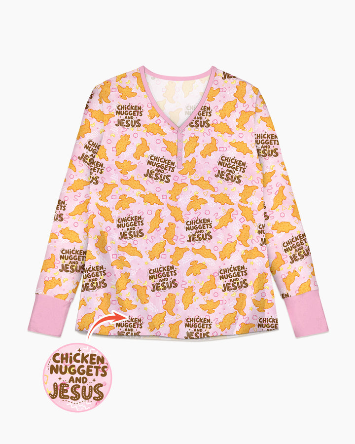 Vorlage Bambus Damen Pyjama Set