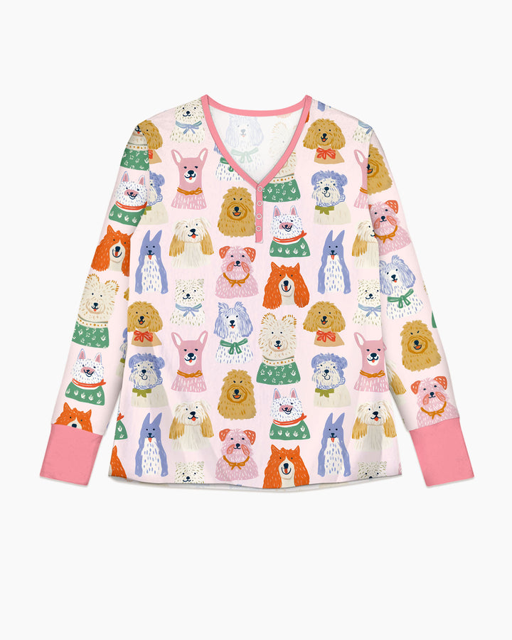 Vorlage Bambus Damen Pyjama Set