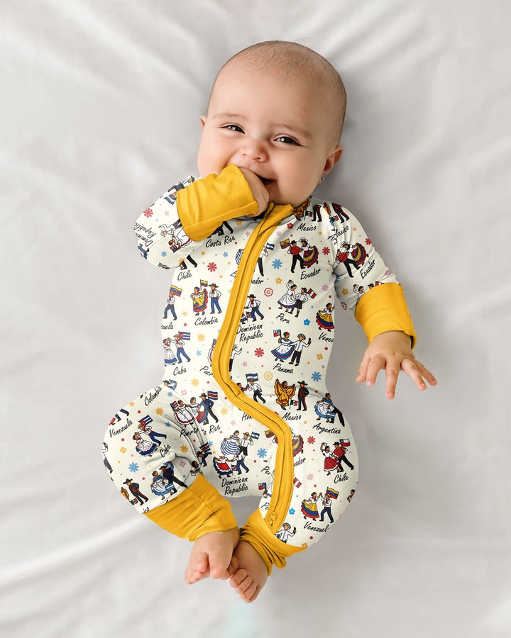 Gerippte Babykleidung mit individuellem Foto - Weich &amp; Skizzenhaft