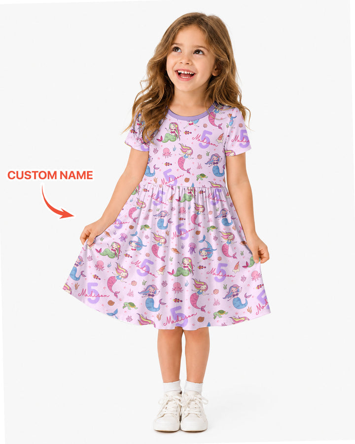Vorlage Bambus Twirl Kleid