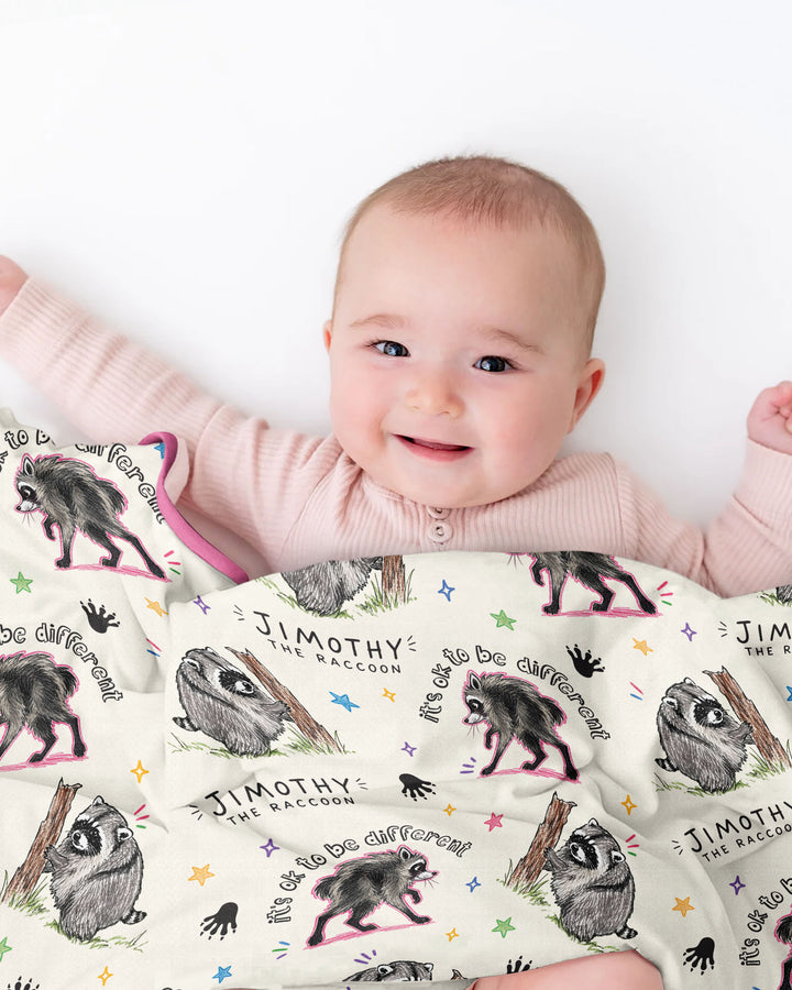 It's Okay to be Jimothy Bamboo Blanket
