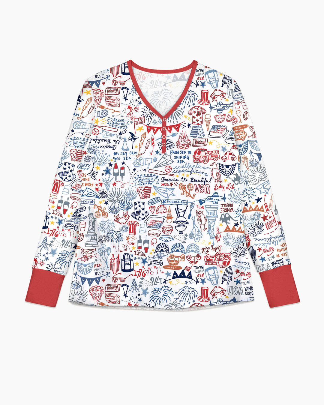 Vorlage Bambus Damen Pyjama Set