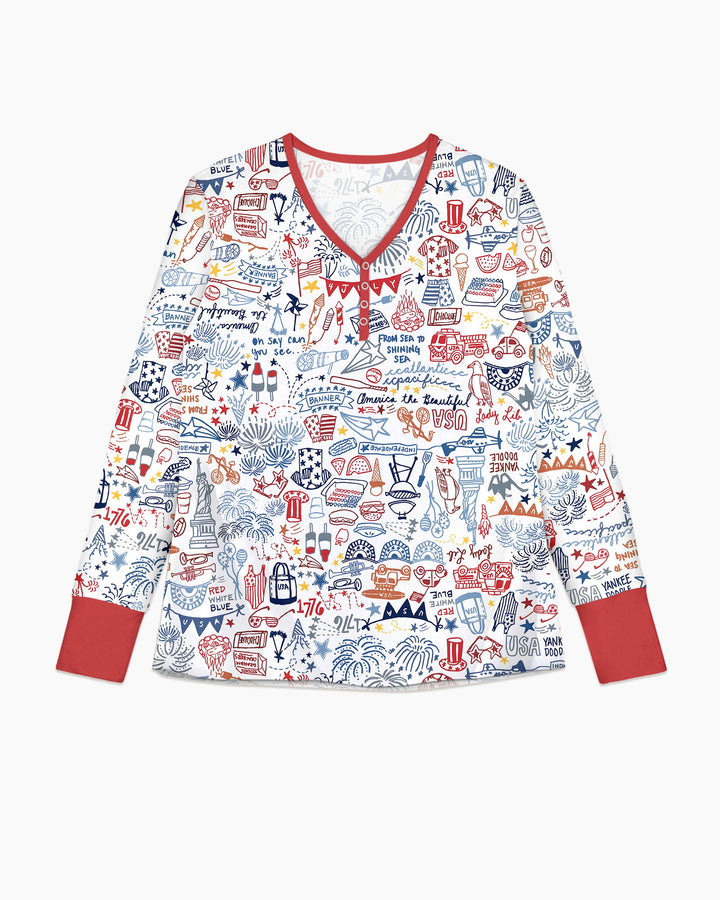 Vorlage Bambus Damen Pyjama Set