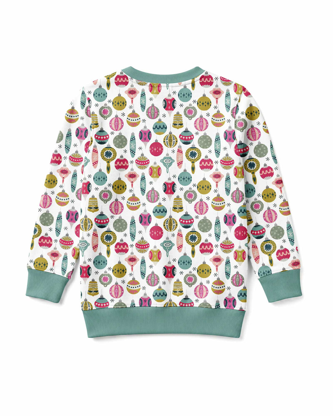 Tiny Christmas Ornaments Bamboo Crewneck Sweatshirt