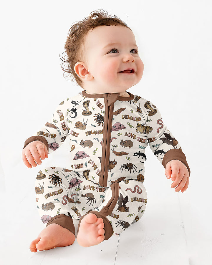 Gerippte Babykleidung mit individuellem Foto - Weich &amp; Skizzenhaft