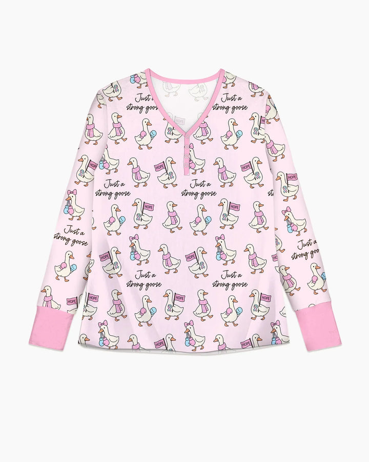 Starke Unfruchtbarkeitskämpfer Gans Damen Pyjama Set
