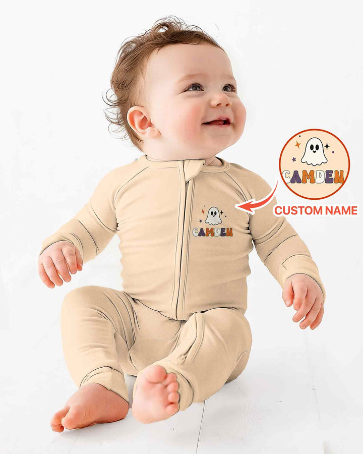 Personalized Spooky One Halloween Bamboo Convertible Zippy