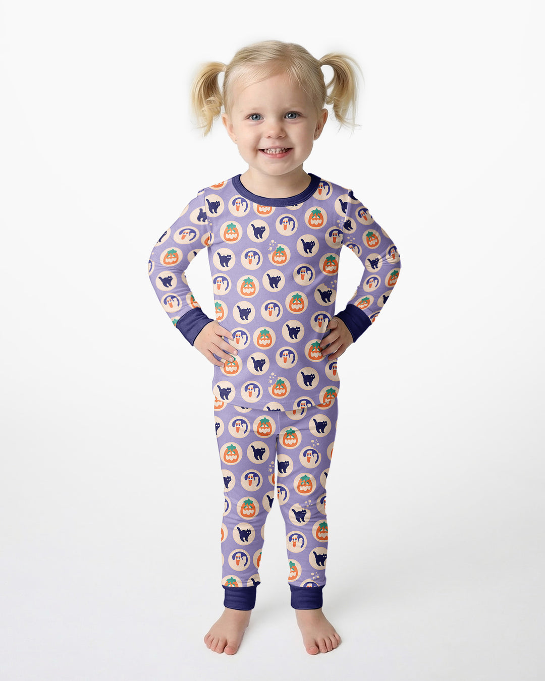 Boo Crew Bamboo Two Piece Long Sleeve Pajama Set
